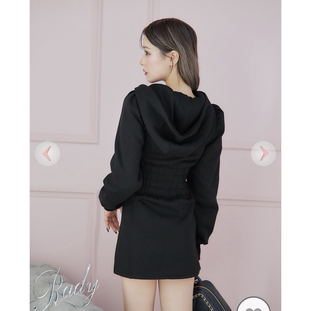 Rady - 今期完売 新品タグ付き Rady ジップアップワンピース Rady - 今期完売 新品タグ付き Rady ジップアップワンピース