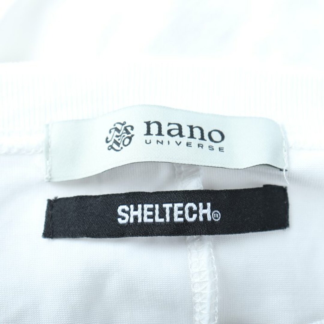 nano・universe(ナノユニバース)のナノユニバース ワンピース Tシャツワンピ ロングワンピ 半袖 トップス 白 レディース Fサイズ ホワイト nano universe レディースのワンピース(その他)の商品写真