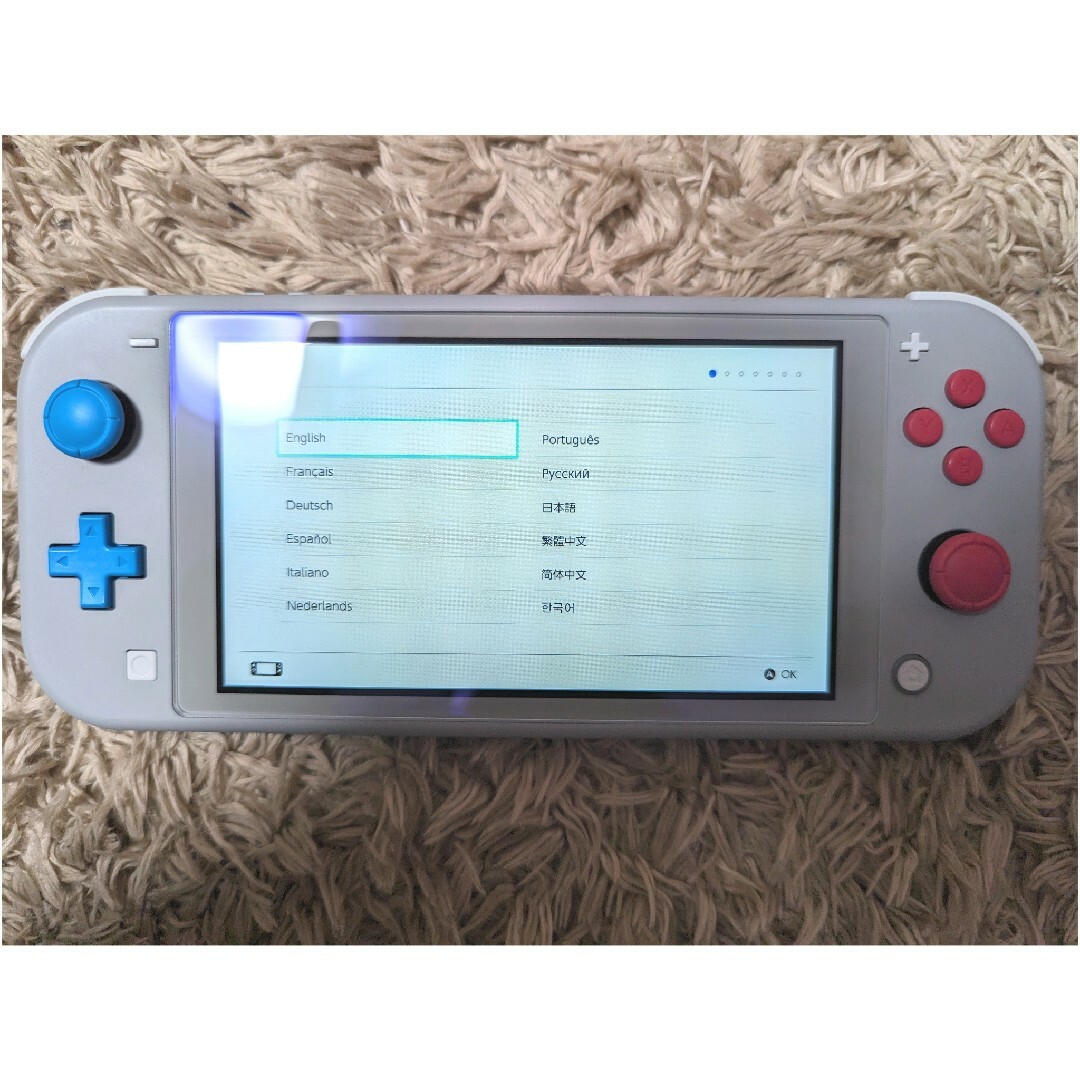Nintendo Switch Lite(ザシアン ザマゼンタ)ポケモンソフト Nintendo Switch Lite(ザシアン ザマゼンタ)ポケモンソフト