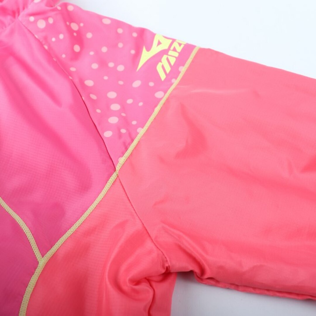 MIZUNO(ミズノ)のミズノ ナイロンジャケット ウィンドブレーカー スポーツウエア アウター レディース Lサイズ ピンク×パープル Mizuno レディースのジャケット/アウター(ナイロンジャケット)の商品写真