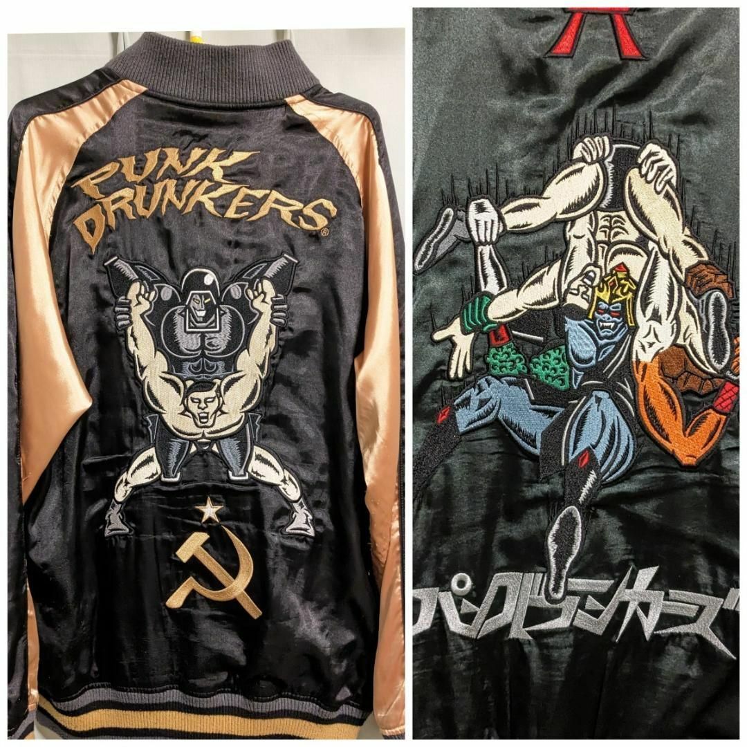 パンクドランカーズ×キン肉マン スカジャン ウォーズマン アシュラマン L | フリマアプリ ラクマ パンクドランカーズ×キン肉マン スカジャン ウォーズマン アシュラマン L | フリマアプリ ラクマ