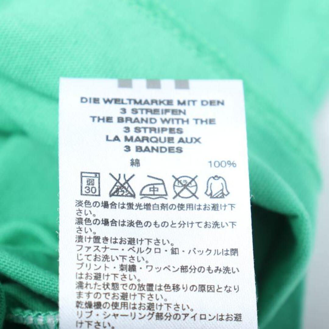 adidas(アディダス)のアディダス 半袖Tシャツ グラフィックT スポーツウエア レディース Mサイズ グリーン×ゴールド adidas レディースのトップス(Tシャツ(半袖/袖なし))の商品写真