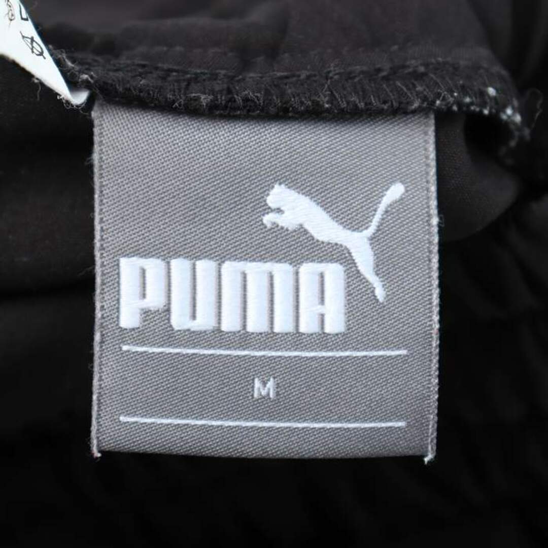 PUMA(プーマ)のプーマ クロップドパンツ サイドライン スポーツウエア レディース Mサイズ ブラック PUMA レディースのパンツ(クロップドパンツ)の商品写真