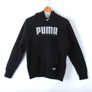 プーマ(PUMA)のプーマ 長袖パーカー スウェット スエット スポーツウエア レディース Sサイズ ブラック PUMA(パーカー)