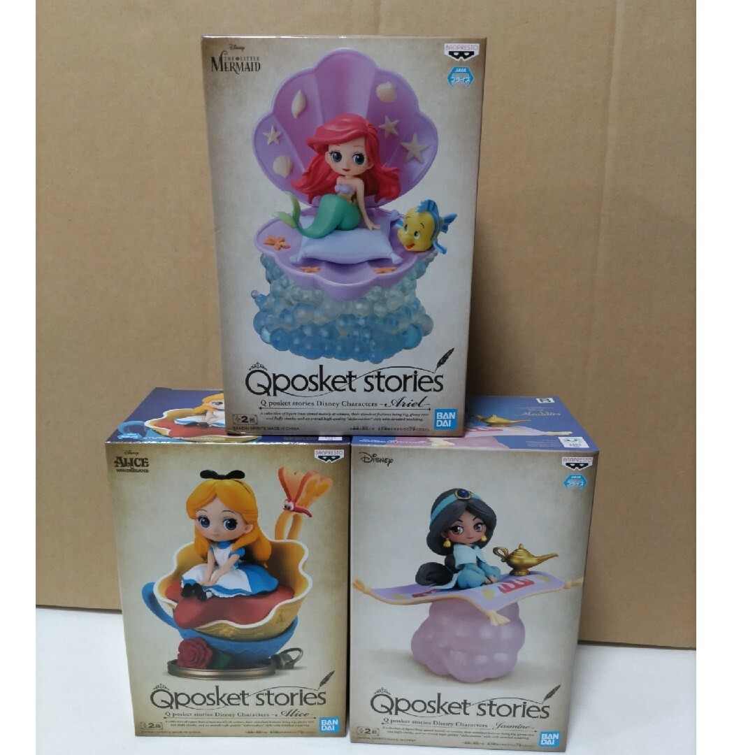 BANPRESTO(バンプレスト)のQposket  stories   ３点セット エンタメ/ホビーのフィギュア(その他)の商品写真