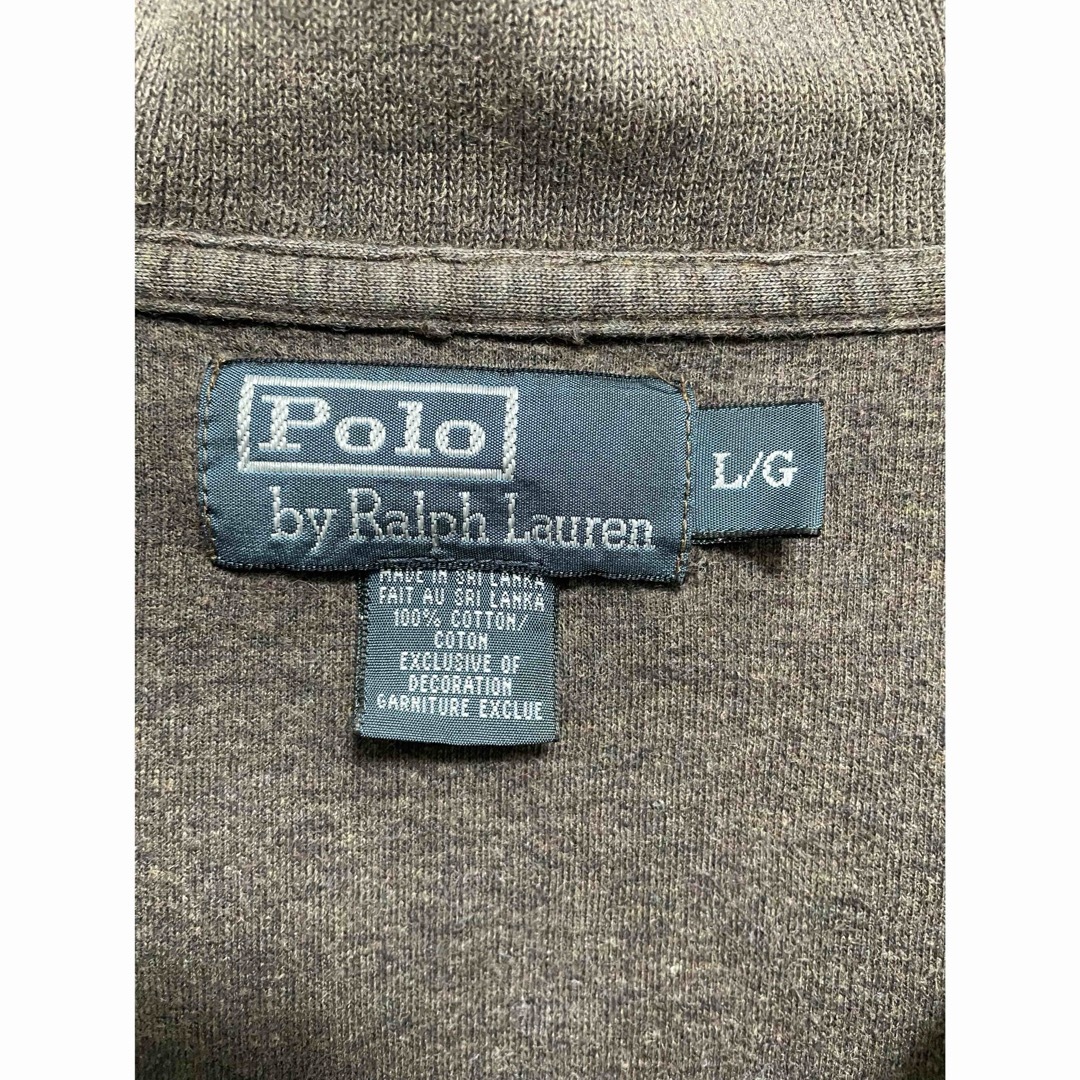 POLO RALPH LAUREN(ポロラルフローレン)の【最安値】ラルフローレン⭐︎ポロ⭐︎ハーフジップ⭐︎コットンニット⭐︎ブラウン メンズのトップス(ニット/セーター)の商品写真