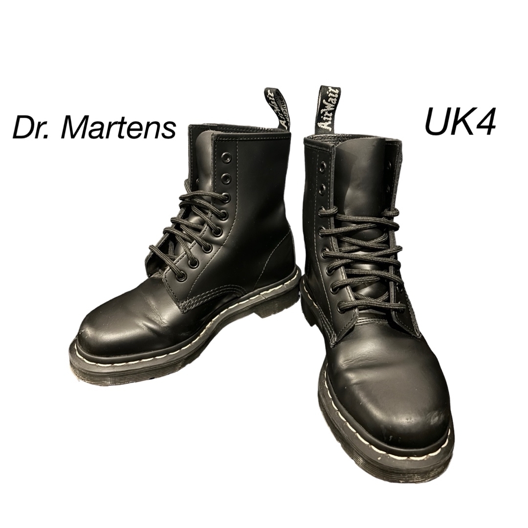 Dr.Martens(ドクターマーチン)のDr. Martens 1460 WHITE STITCH 8 ホール ブーツ レディースの靴/シューズ(ブーツ)の商品写真