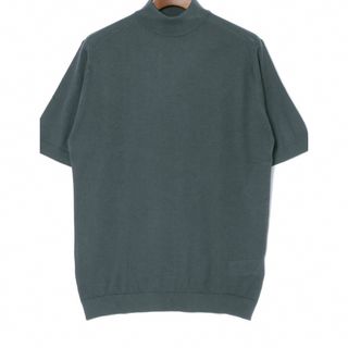 ジョンスメドレー(JOHN SMEDLEY)のJOHN SMEDLEY  ジョンスメドレー 30G 半袖モックネックニット(ニット/セーター)