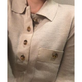 サルヴァトーレフェラガモ(Salvatore Ferragamo)のvintage salvatore ferragamo gray tops(ニット/セーター)