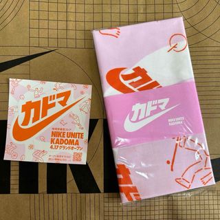 ナイキ(NIKE)の【限定】NIKE 手ぬぐい&ステッカー 門真アウトレット(ノベルティグッズ)