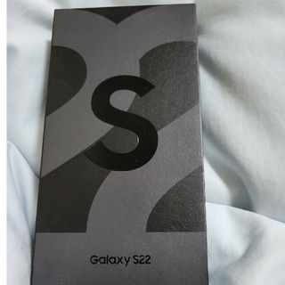 新品未使用 Galaxy S22 SCG13 ファントム ブラック　SIMフリー(スマートフォン本体)