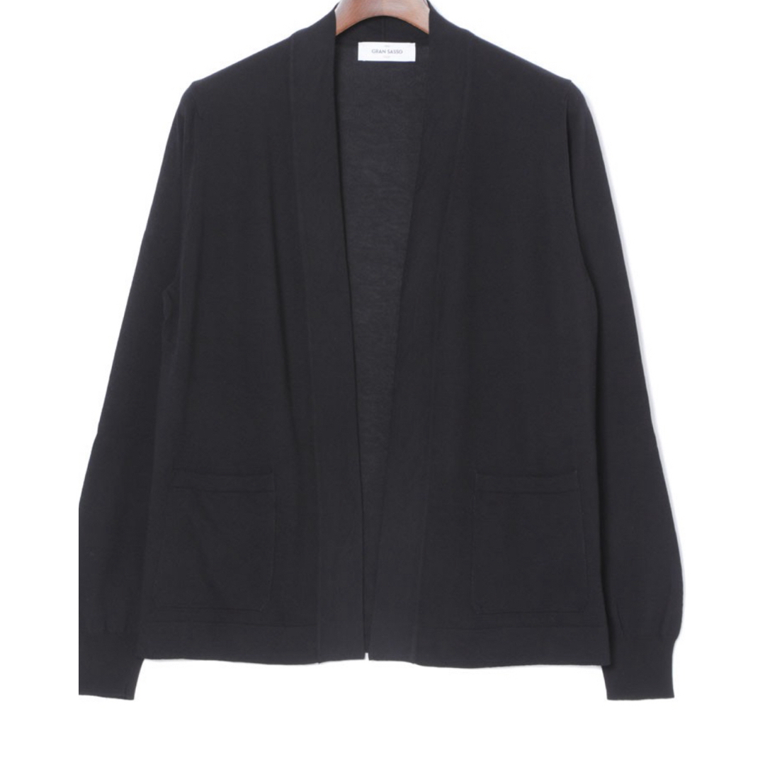 GRAN SASSO - GRAN SASSO グランサッソ コットンニット ボタン GRAN SASSO - GRAN SASSO グランサッソ コットンニット ボタン