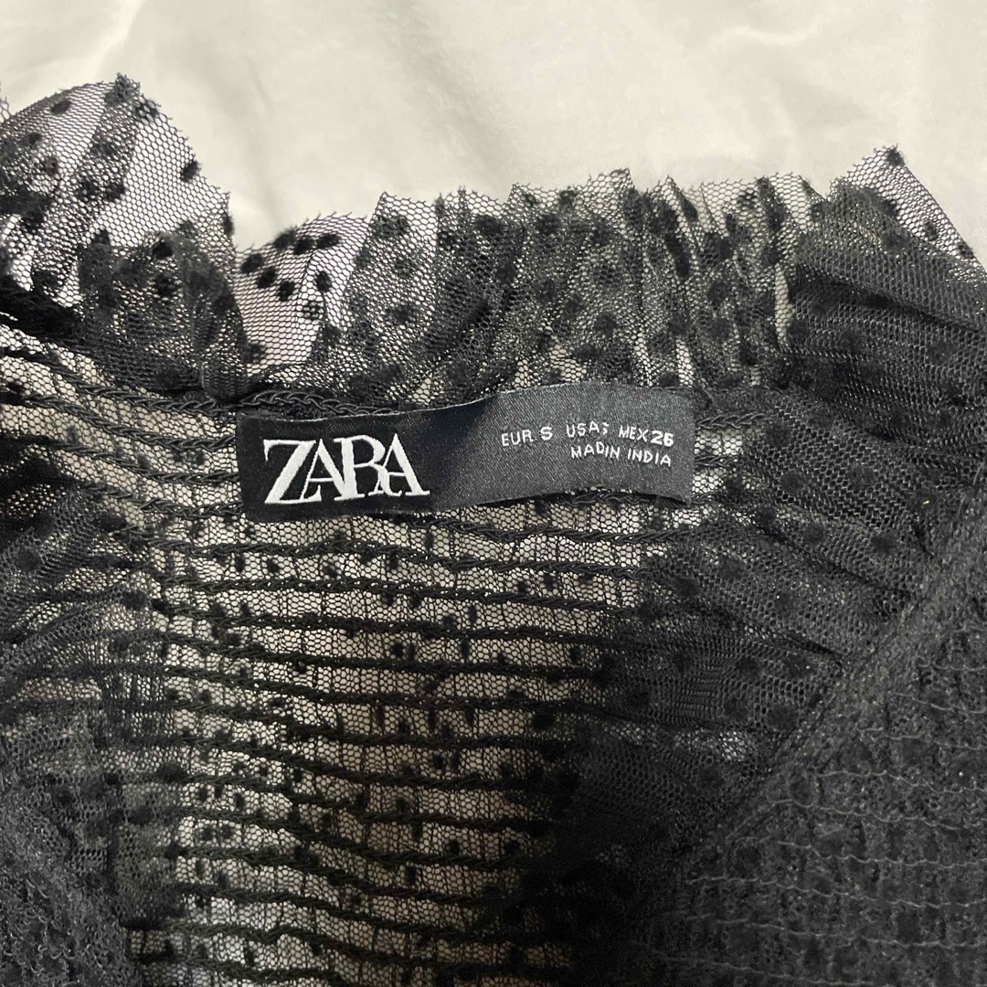 ZARA(ザラ)のZARA ドットブラウス レディースのトップス(その他)の商品写真