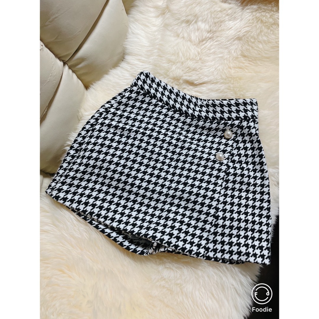 Rady - 千鳥柄ラップショートパンツの通販 by りんご飴◎'s shop Rady - 千鳥柄ラップショートパンツの通販 by りんご飴◎'s shop