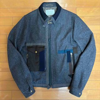 カラー(kolor)のkolor 17AW パッチワークブルゾン サイズ3(ブルゾン)