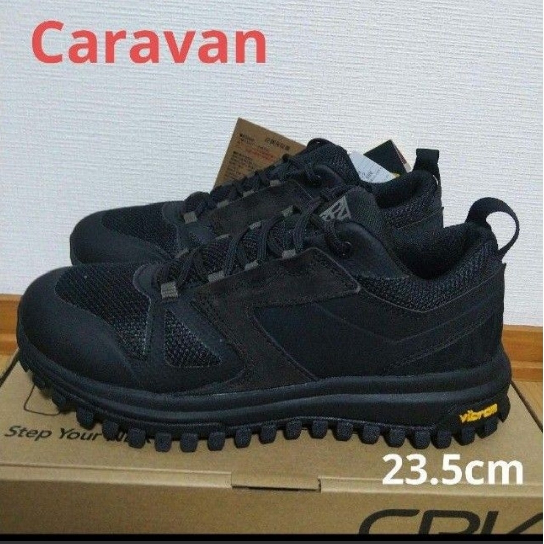 Caravan - 新品18700円☆Caravan cross way キャラバン スニーカー 黒