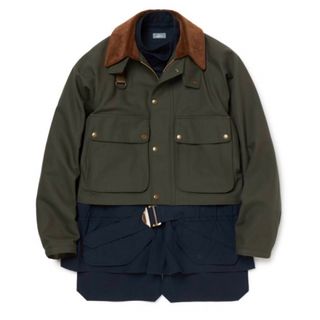 cvtvlist カタリスト 22AW MILITARY JACKET CAMO アームプリント カモフラ柄 ミリタリージャケット 220111NB06 カーキ