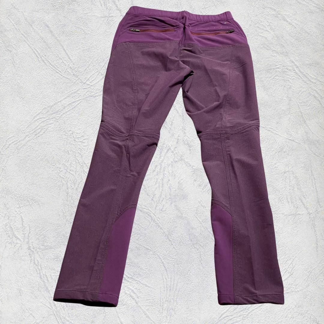 MILLET(ミレー)のミレー  トレッキング アウトドア パンツ  薄地 紫 レディース　Sサイズ レディースのパンツ(ワークパンツ/カーゴパンツ)の商品写真