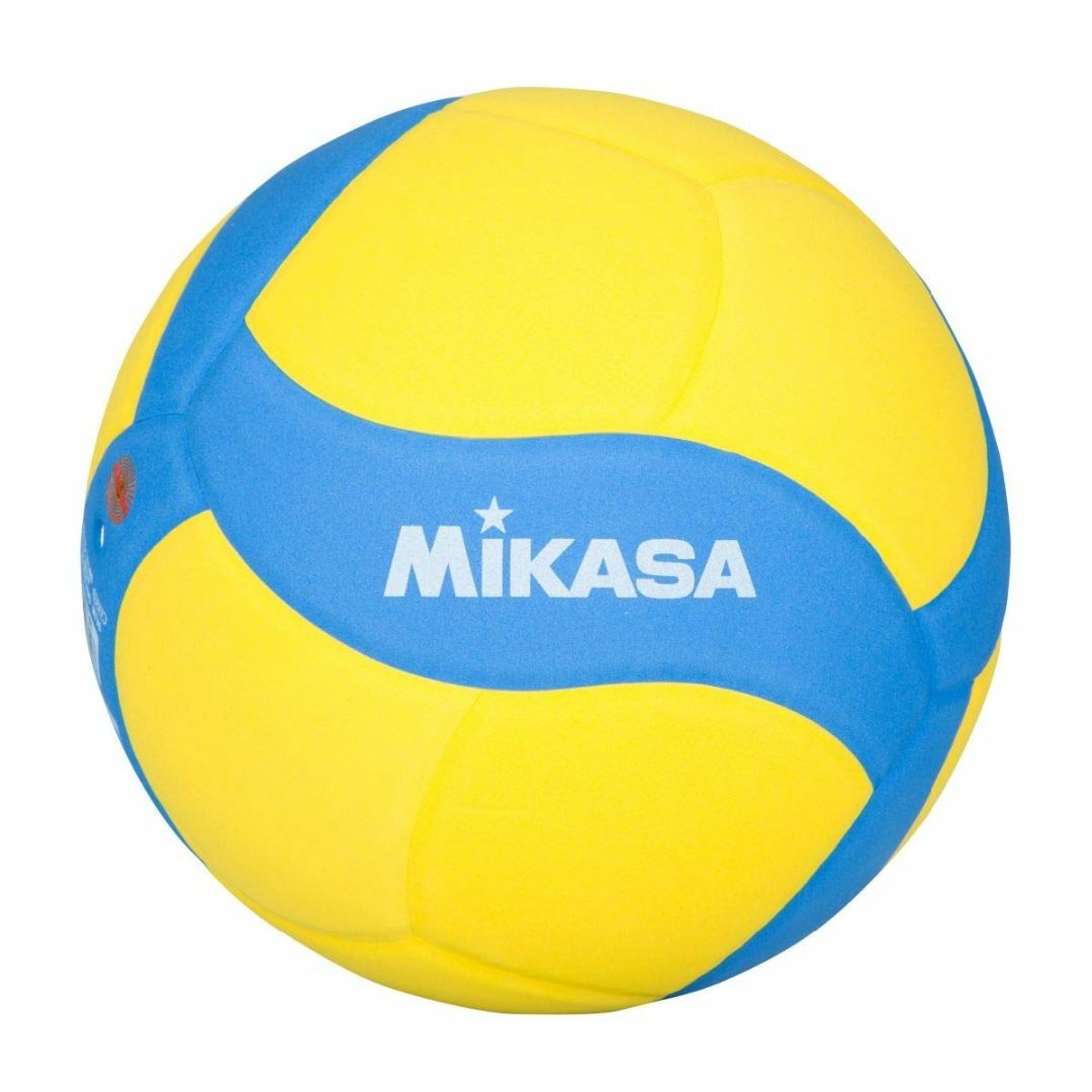 【色: イエロー/ブルー】ミカサ(MIKASA) スマイルバレー 5号 FIVB スポーツ/アウトドアのスポーツ/アウトドア その他(バレーボール)の商品写真