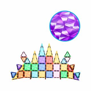 PicassoTiles 40ピース マグネティックビルディングブロック ミニダ(その他)