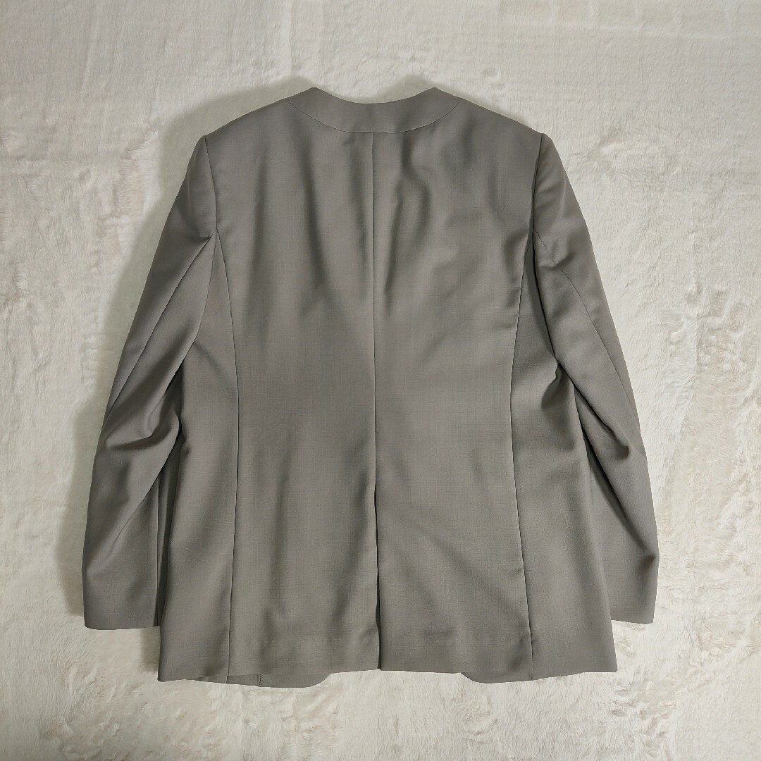 UNTITLED(アンタイトル)の【タグ付】 UNTITLED パンツスーツ ノーカラー モヘア混 サイズ違い レディースのフォーマル/ドレス(スーツ)の商品写真
