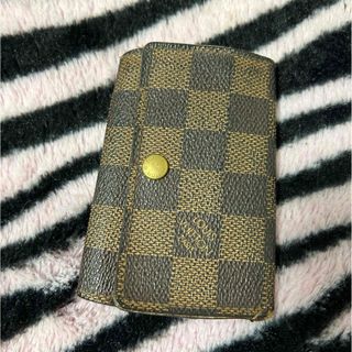 ルイヴィトン(LOUIS VUITTON)のルイヴィトン ダミエ キーケース6連(キーケース)