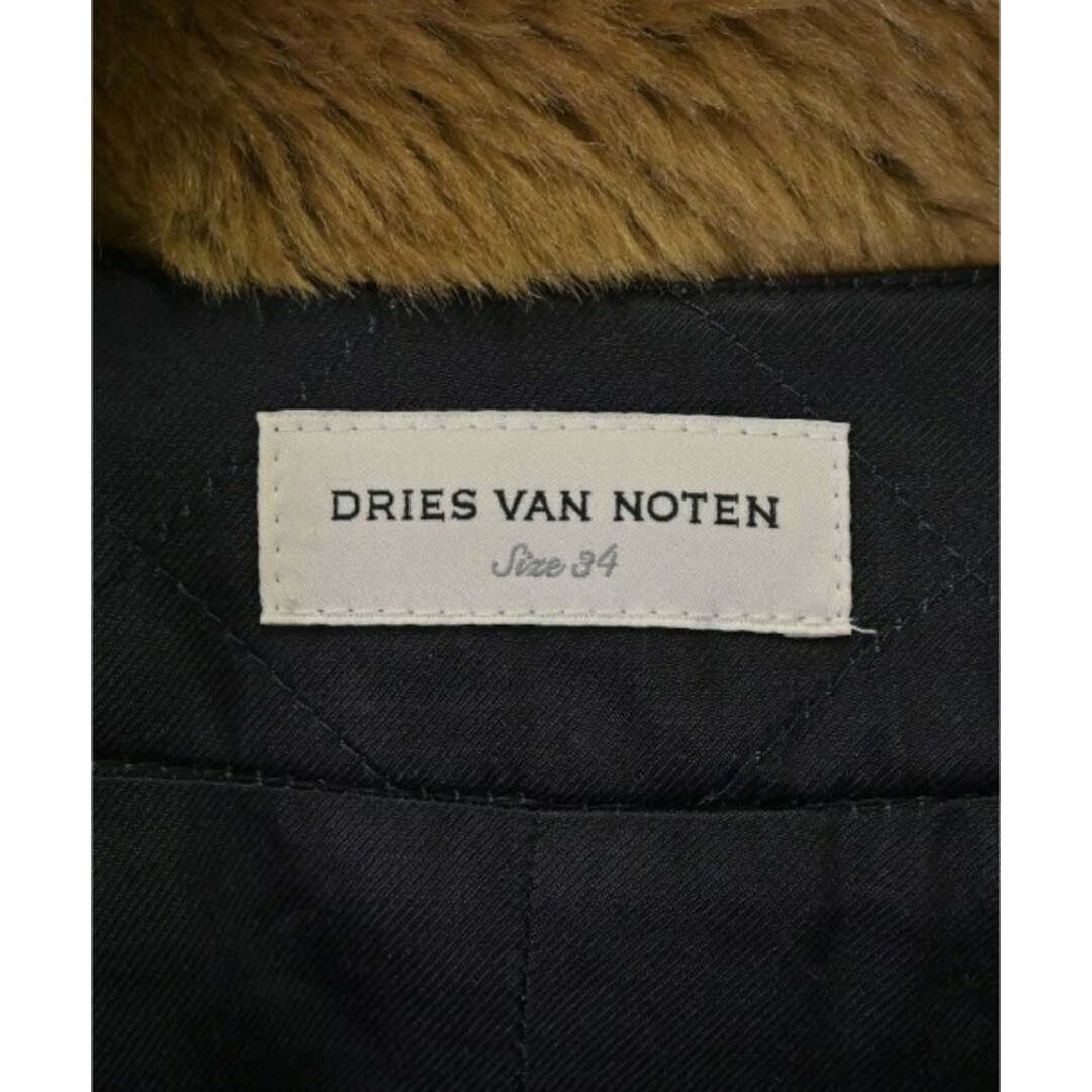 DRIES VAN NOTEN(ドリスヴァンノッテン)のDRIES VAN NOTEN ブルゾン（その他） 34(XXS位) 紺 【古着】【中古】 レディースのジャケット/アウター(その他)の商品写真