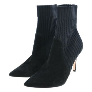 ジャンヴィットロッシ(Gianvito Rossi)のGianvito Rossi ブーティ EU38(24.5cm位) 黒 【古着】【中古】(ブーティ)