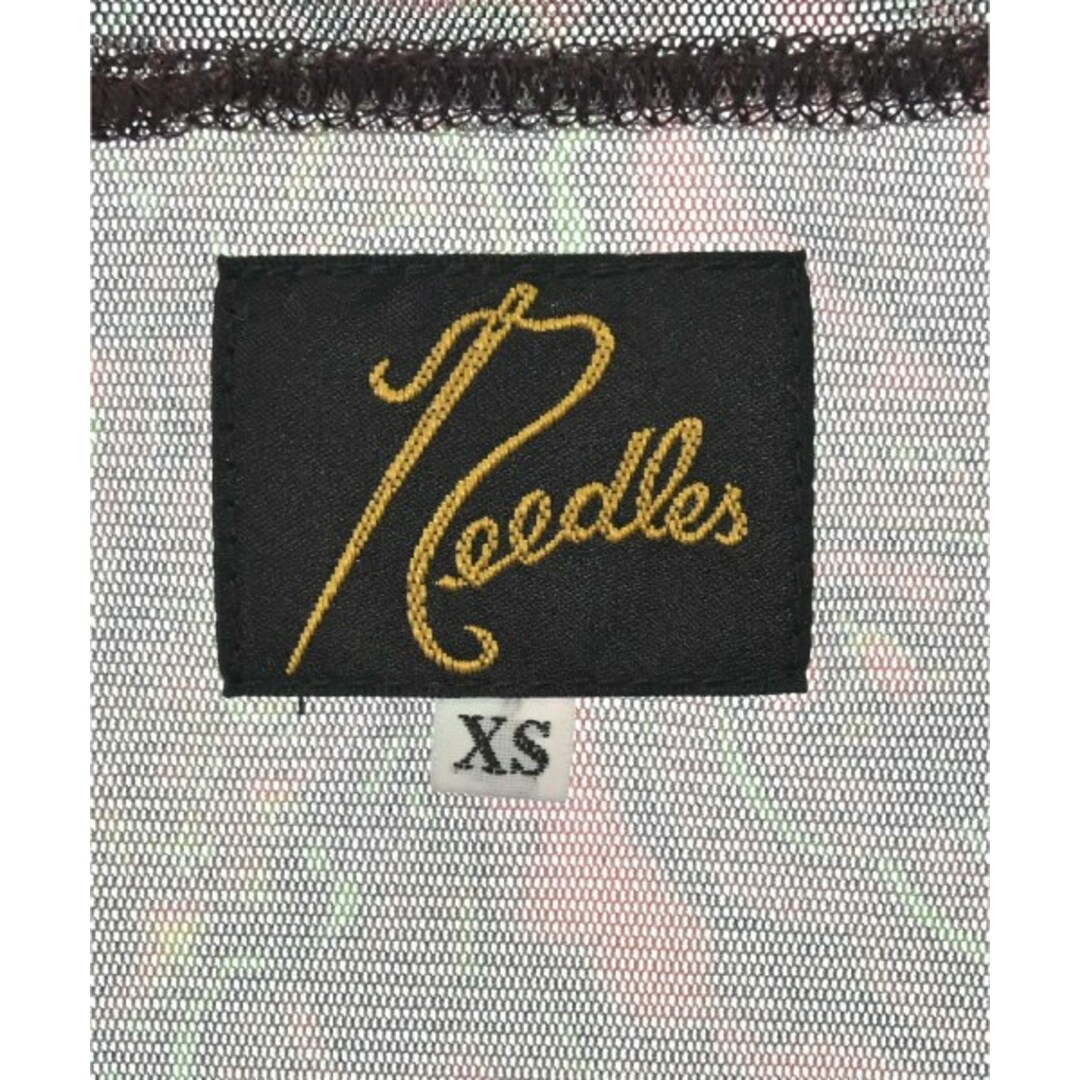 Needles(ニードルス)のNeedles ニードルス Tシャツ・カットソー XS 赤系x黒x緑(総柄) 【古着】【中古】 メンズのトップス(Tシャツ/カットソー(半袖/袖なし))の商品写真