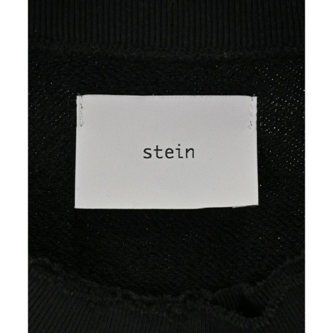 stein(シュタイン)のstein シュタイン スウェット S 黒 【古着】【中古】 メンズのトップス(スウェット)の商品写真
