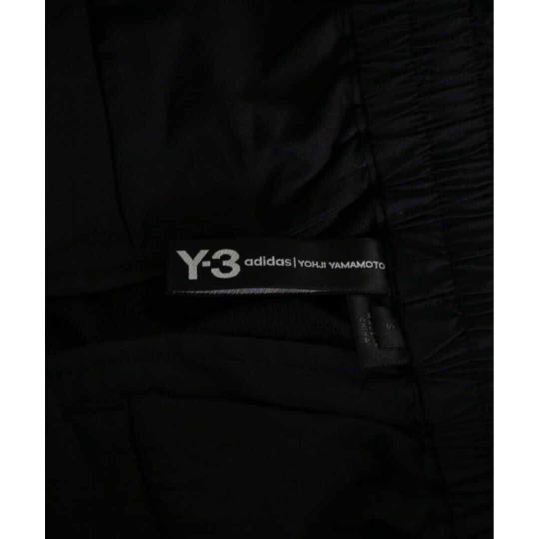 Y-3(ワイスリー)のY-3 ワイスリー スウェットパンツ S 黒x白 【古着】【中古】 メンズのパンツ(その他)の商品写真