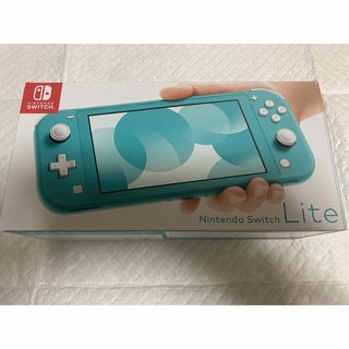 ニンテンドースイッチ(Nintendo Switch)の任天堂Switch lite 本体　美品　スイッチライト(携帯用ゲーム機本体)