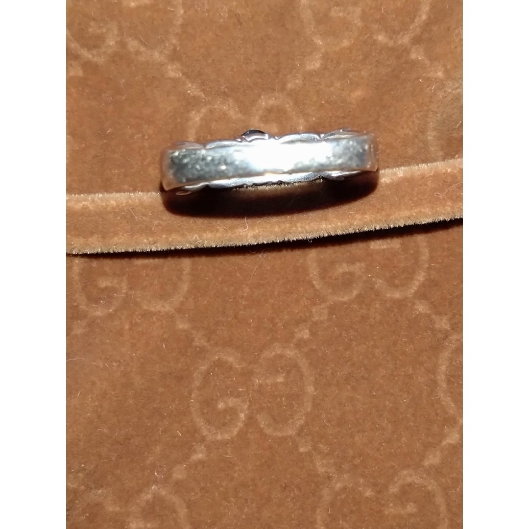 シルバー925 刻印　可愛い指輪　13.5号 レディースのアクセサリー(リング(指輪))の商品写真
