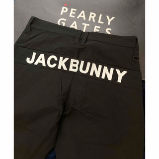 ジャックバニー(JACK BUNNY!!)の新品 パーリーゲイツ ジャックバニー 2WAYストレッチパンツ(6)LL/黒(ウエア)