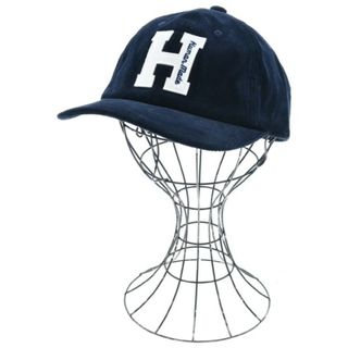 ヒューマンメイド(HUMAN MADE)のHUMAN MADE ヒューマンメイド キャップ - 紺 【古着】【中古】(キャップ)