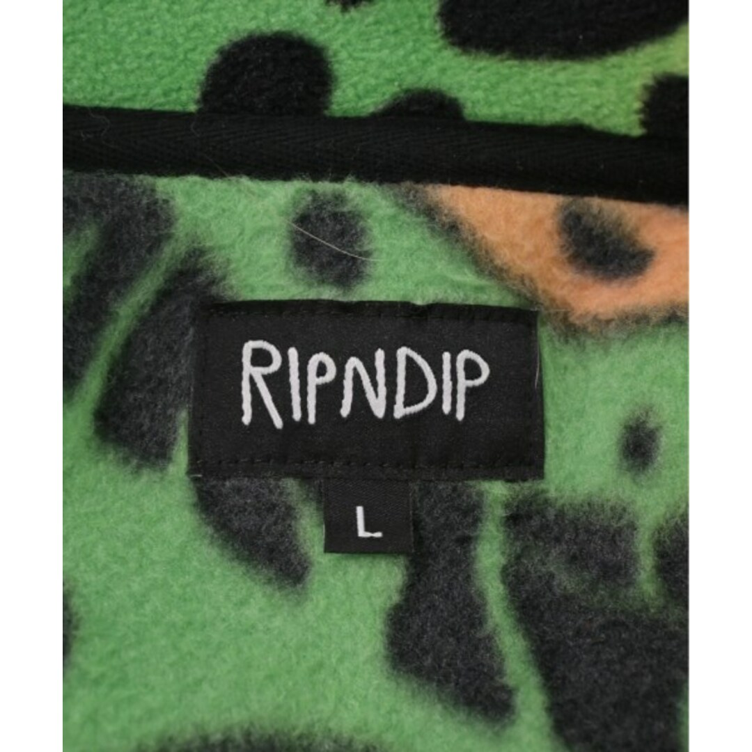 RIPNDIP(リップンディップ)のRIPNDIP ブルゾン（その他） L 緑x黒xオレンジ等(総柄) 【古着】【中古】 メンズのジャケット/アウター(その他)の商品写真