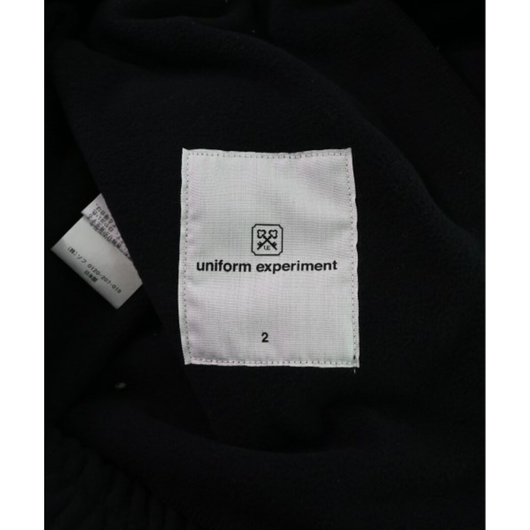 uniform experiment(ユニフォームエクスペリメント)のuniform experiment スウェットパンツ 2(M位) 黒 【古着】【中古】 メンズのパンツ(その他)の商品写真