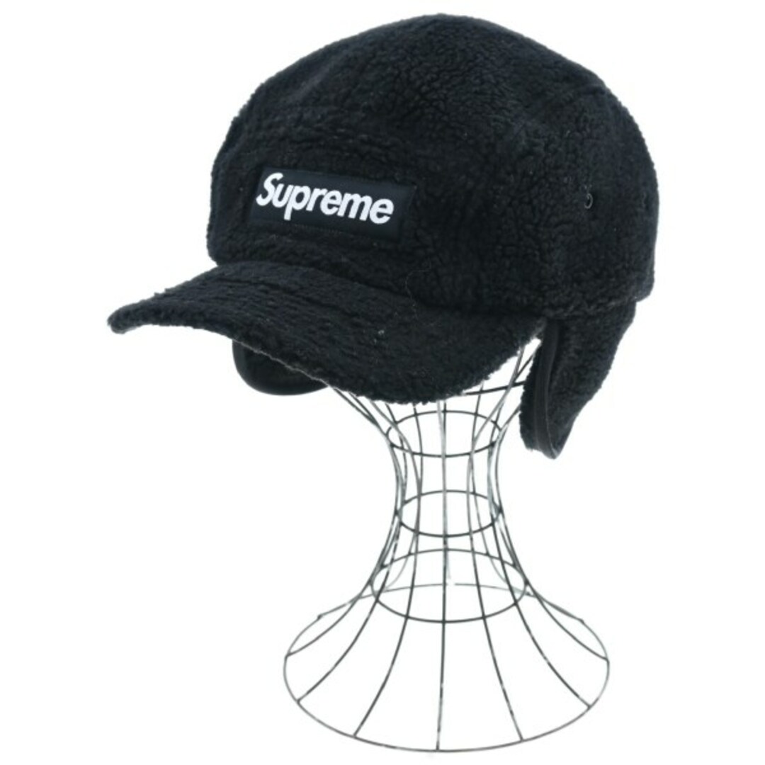 Supreme(シュプリーム)のSupreme シュプリーム キャップ M/L 黒 【古着】【中古】 メンズの帽子(キャップ)の商品写真