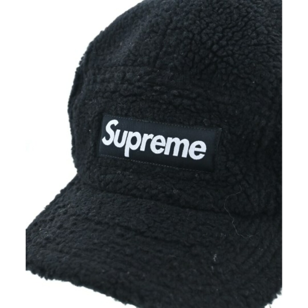 Supreme(シュプリーム)のSupreme シュプリーム キャップ M/L 黒 【古着】【中古】 メンズの帽子(キャップ)の商品写真