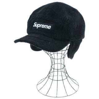 シュプリーム(Supreme)のSupreme シュプリーム キャップ M/L 黒 【古着】【中古】(キャップ)