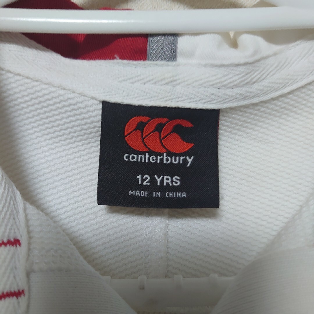 CANTERBURY(カンタベリー)のイングランドポロシャツ スポーツ/アウトドアのスポーツ/アウトドア その他(ラグビー)の商品写真