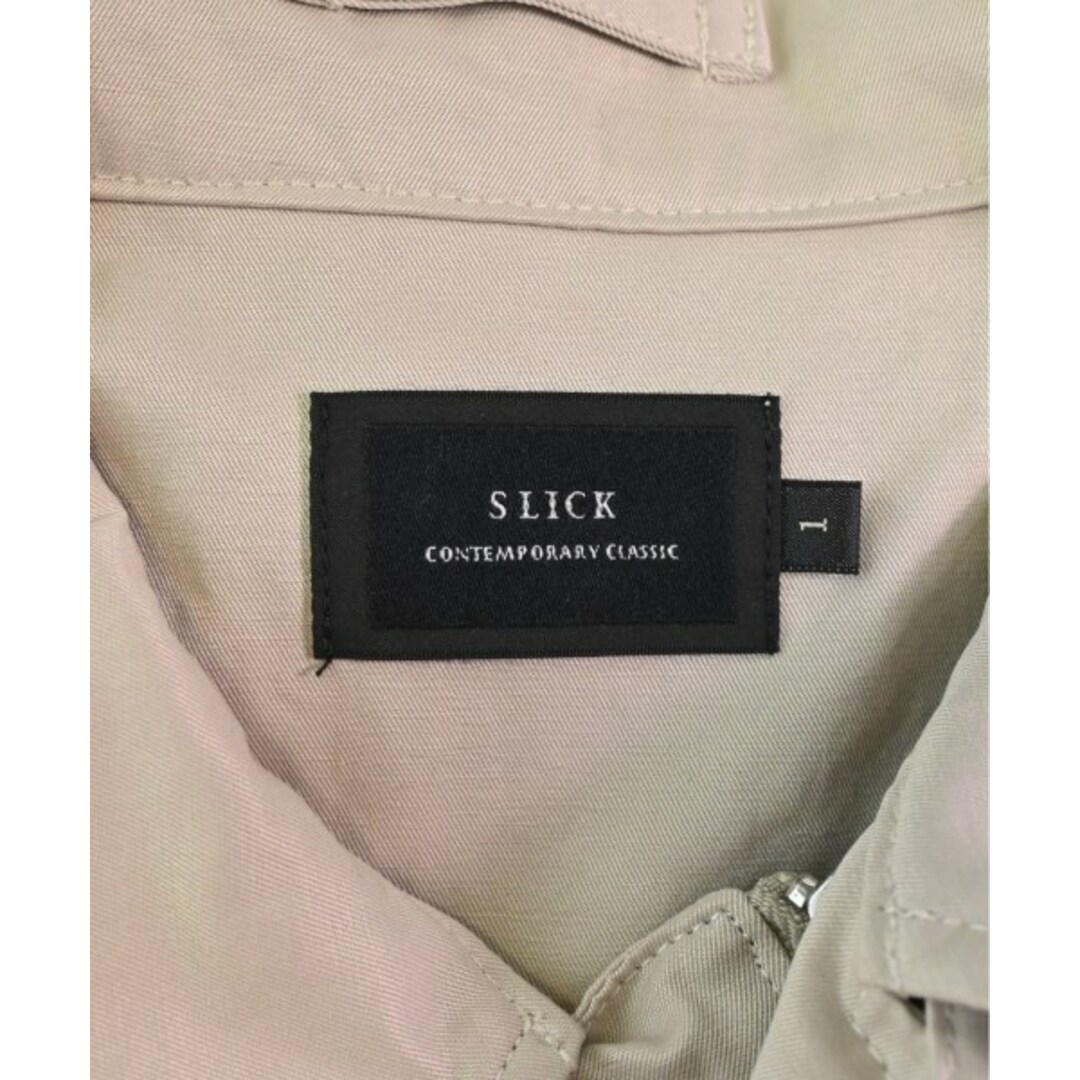 SLICK(スリック)のSLICK スリック ブルゾン（その他） 1(S位) ベージュ 【古着】【中古】 メンズのジャケット/アウター(その他)の商品写真