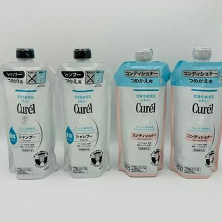 キュレル(Curel)のキュレル　シャンプー　コンディショナー　詰め替え　340ml 2本ずつ(シャンプー)