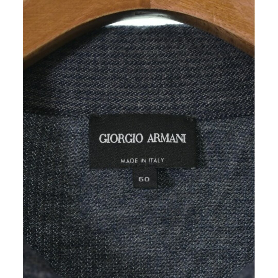 Giorgio Armani(ジョルジオアルマーニ)のGIORGIO ARMANI ニット・セーター 50(XL位) グレー 【古着】【中古】 メンズのトップス(ニット/セーター)の商品写真