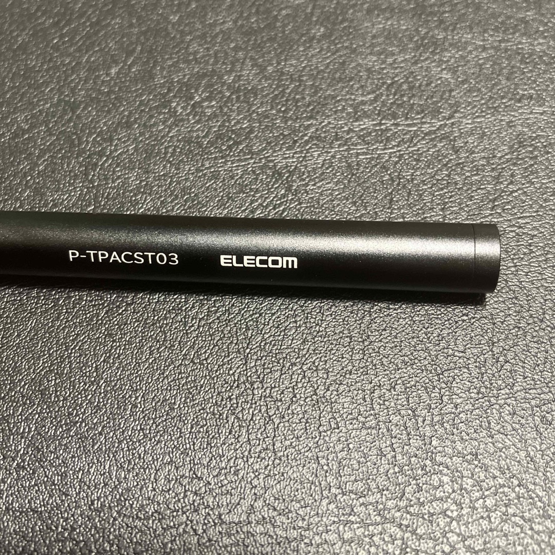 ELECOM(エレコム)のELECOM 充電式アクティブタッチペン ブラック P-TPACST03BK スマホ/家電/カメラのPC/タブレット(その他)の商品写真