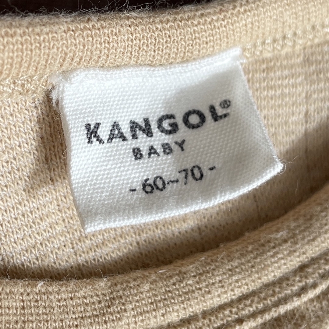 KANGOL(カンゴール)のロンパース　カバーオール　60-70サイズ キッズ/ベビー/マタニティのベビー服(~85cm)(カバーオール)の商品写真