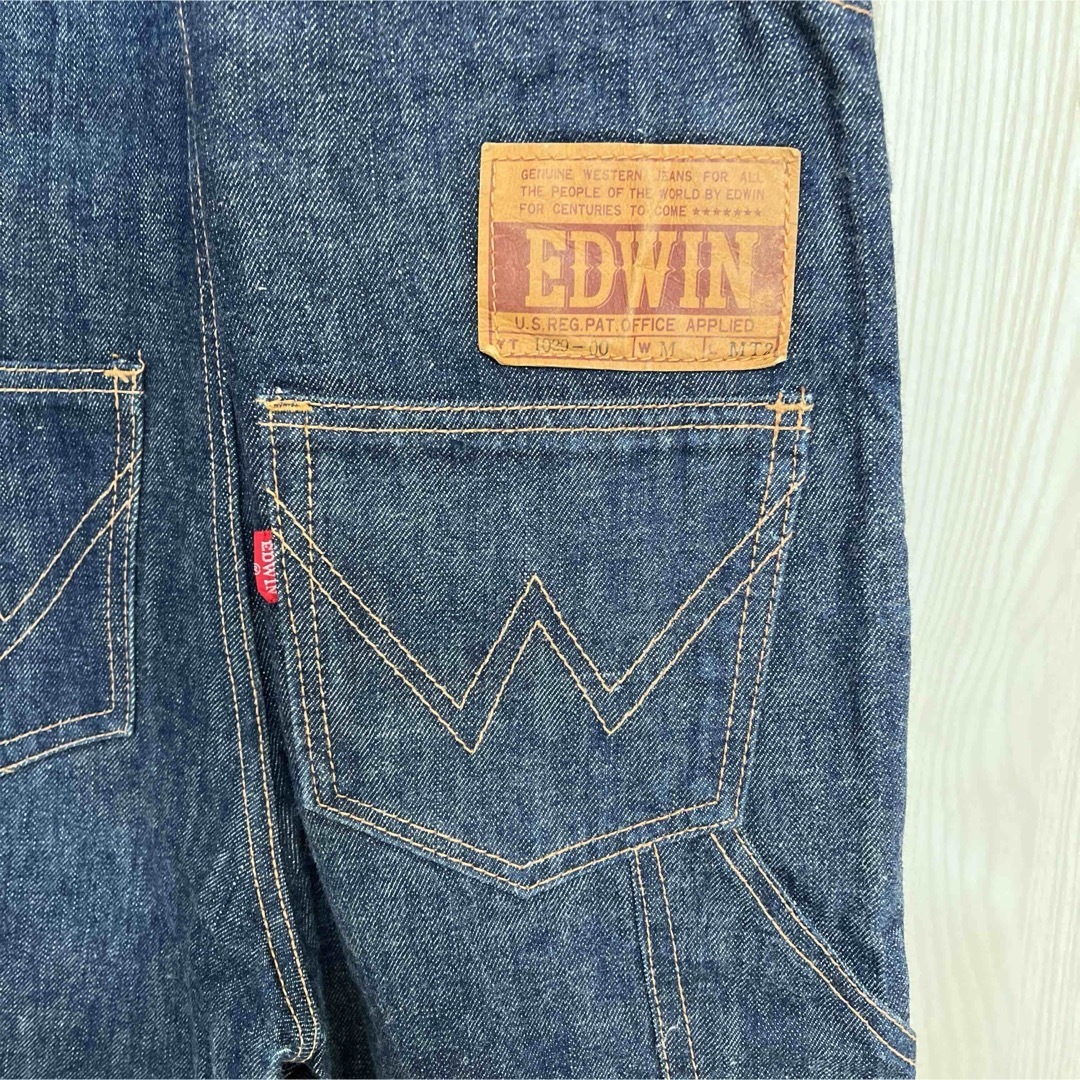 EDWIN - EDWIN 1029 オーバーオール ヴィンテージ Mサイズ EDWIN - EDWIN 1029 オーバーオール ヴィンテージ Mサイズ
