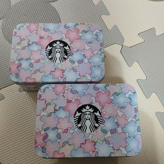 スターバックス(Starbucks)のスタバ 2022・2023 さくら 缶(小物入れ)