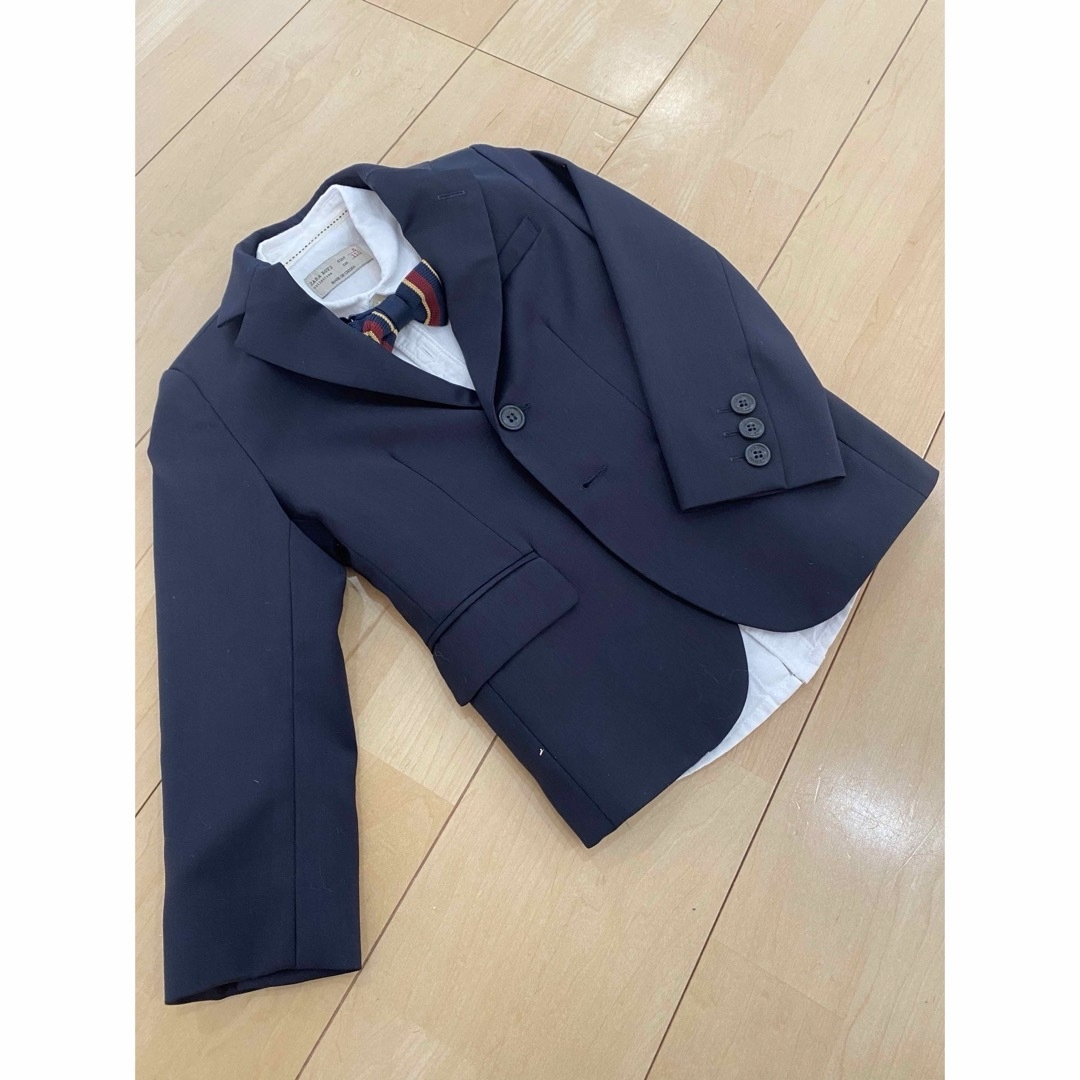 ZARA(ザラ)の「美品」ZARA ザラ　キッズ　フォーマルスーツ　110センチ　男の子 キッズ/ベビー/マタニティのキッズ服男の子用(90cm~)(ドレス/フォーマル)の商品写真