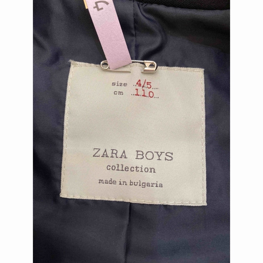 ZARA(ザラ)の「美品」ZARA ザラ　キッズ　フォーマルスーツ　110センチ　男の子 キッズ/ベビー/マタニティのキッズ服男の子用(90cm~)(ドレス/フォーマル)の商品写真